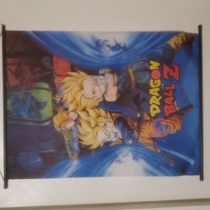 Vintage Dragon Ball Z wall scroll tapestry 29×39